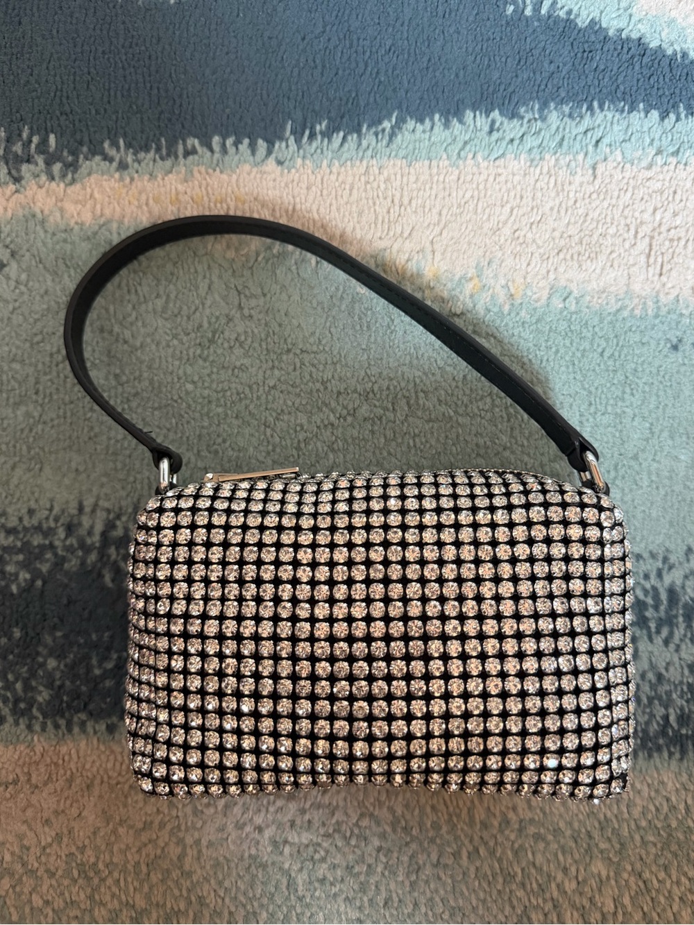 Alexander Wang Medium Rhinestone Pouch - Picture 5 of 9